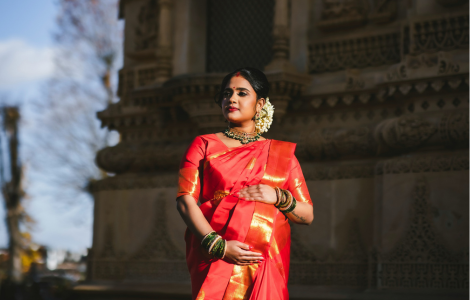 Tying Touch - Pregnancy Shoot Makeup Services